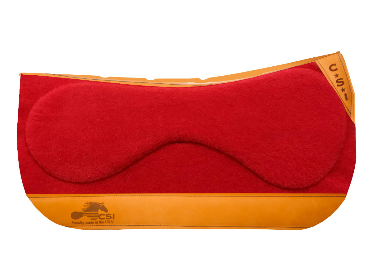 CSI Flex-Plate® Western Show Cut Saddle Pad