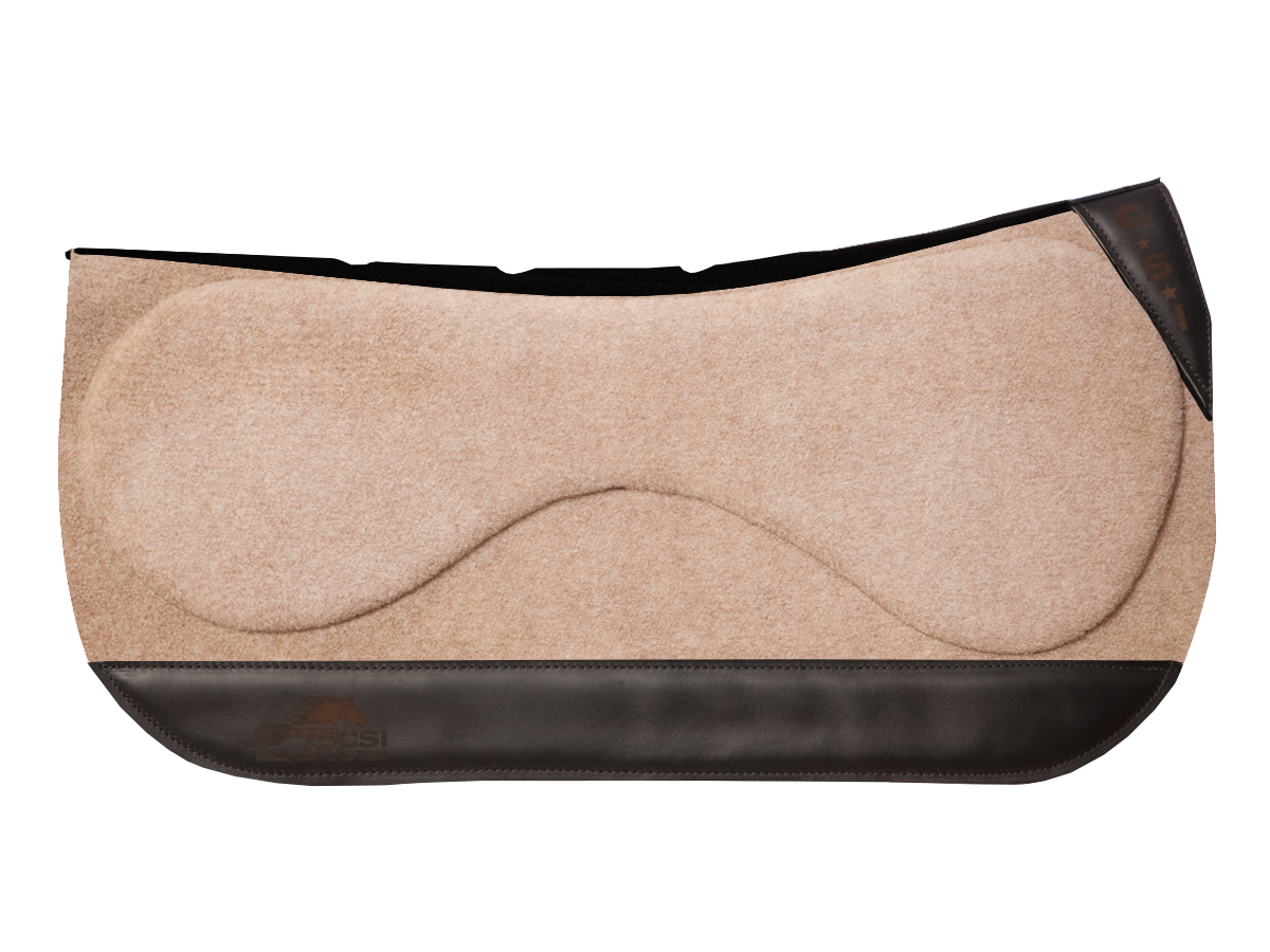 CSI Flex-Plate® Western Show Cut Saddle Pad
