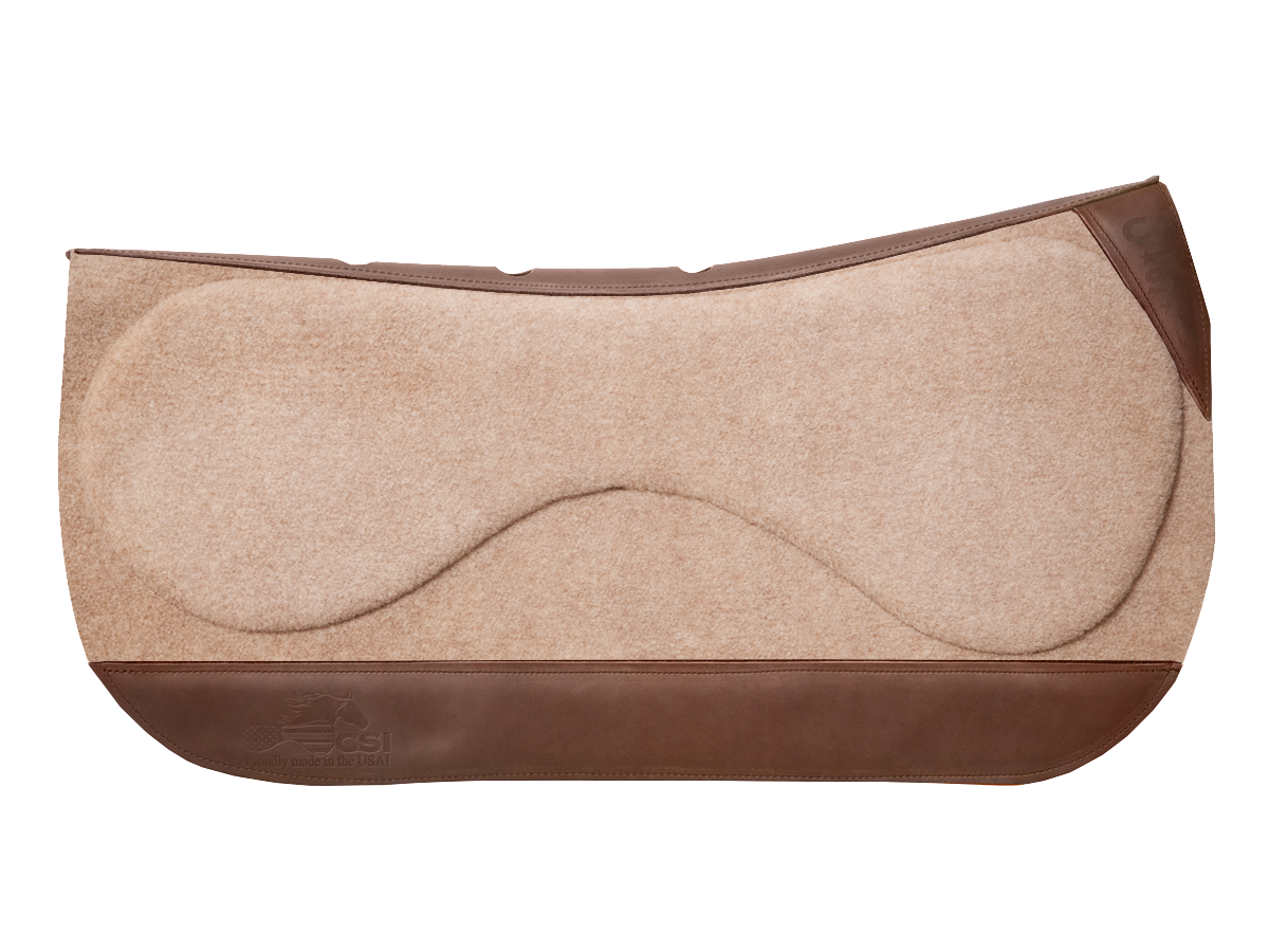 CSI Flex-Plate® Western Show Cut Saddle Pad