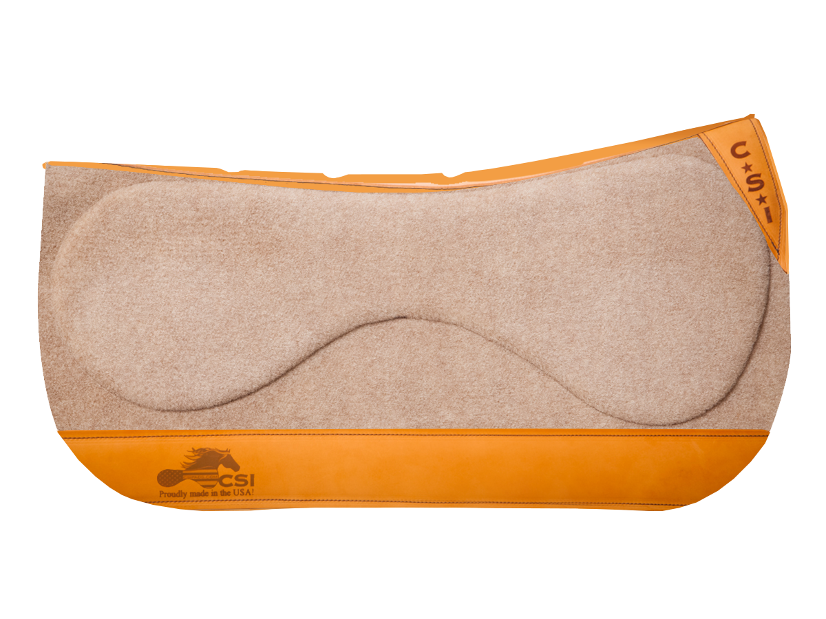 CSI Flex-Plate® Western Show Cut Saddle Pad