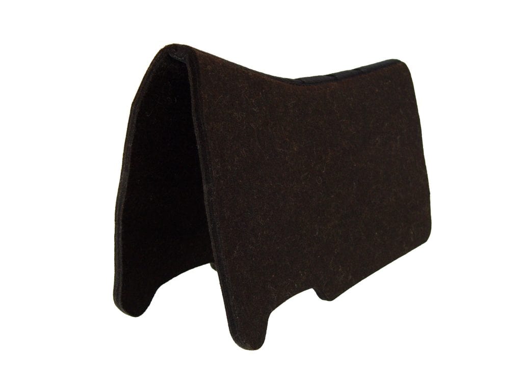 3/4" CSI Saddle Pad All Natural Wool Felt Liner Liner CSI Saddle Pads