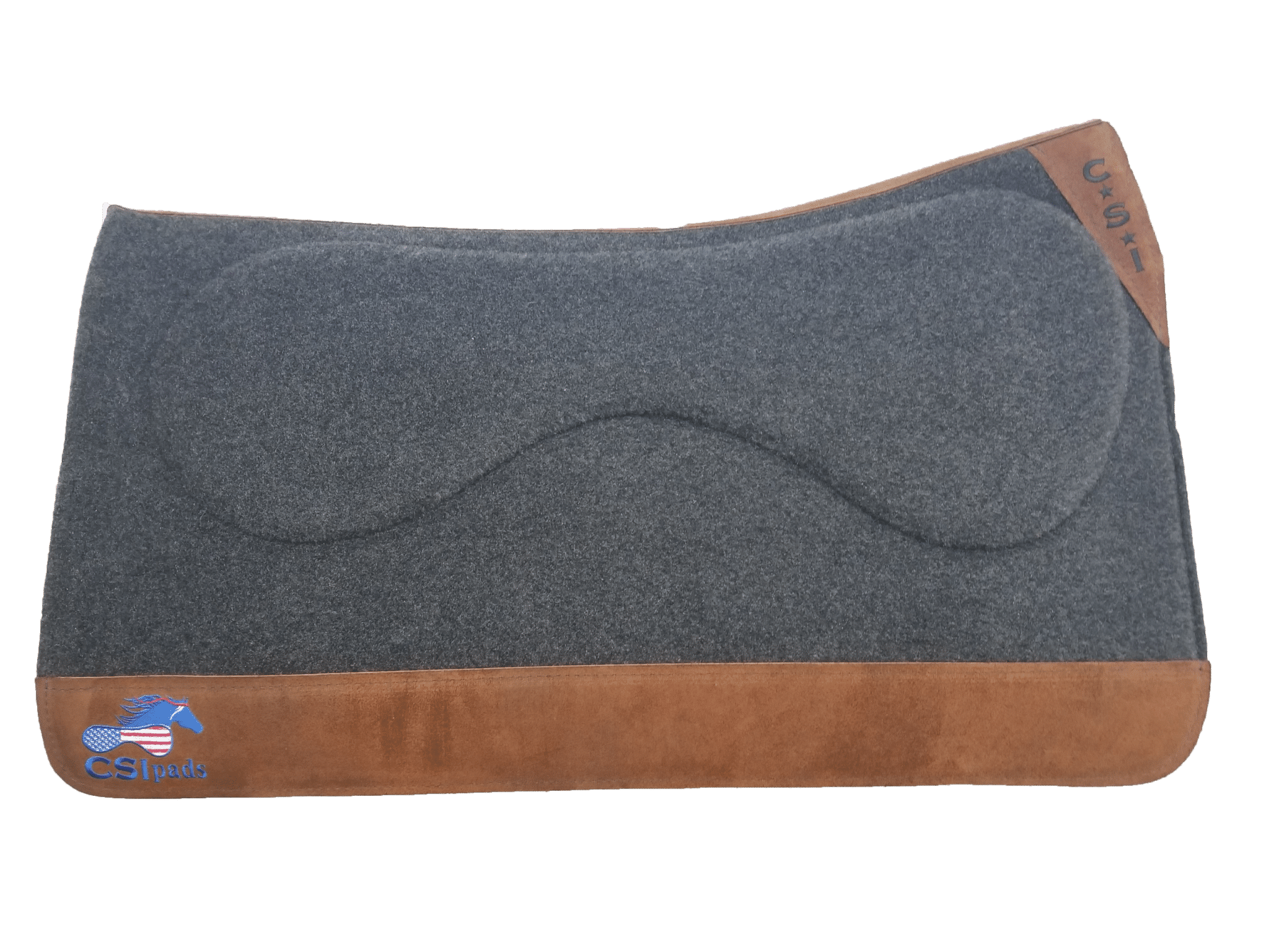 Custom CSI Saddle Pads Custom Embroidery CSI Saddle Pads Custom
